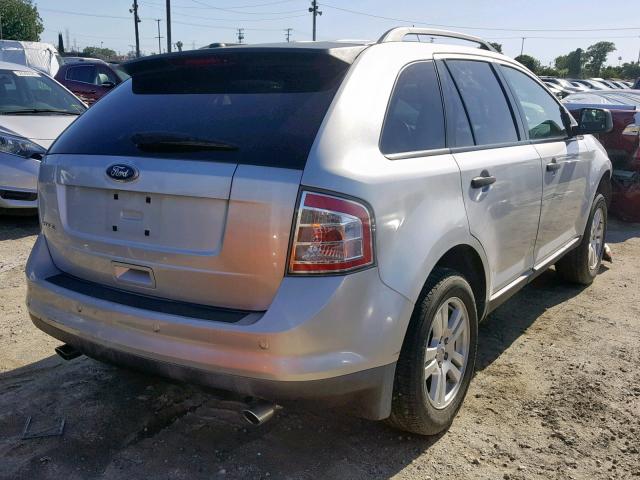 2FMDK3GC4ABB16245 - 2010 FORD EDGE SE SILVER photo 4