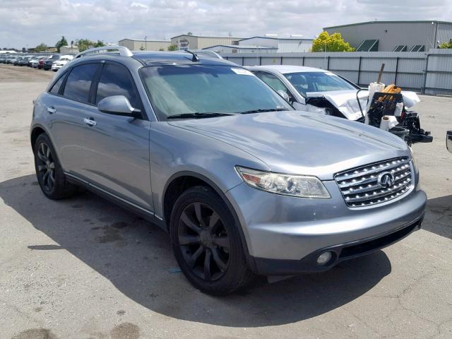 JNRAS08UX5X103916 - 2005 INFINITI FX35 GRAY photo 1