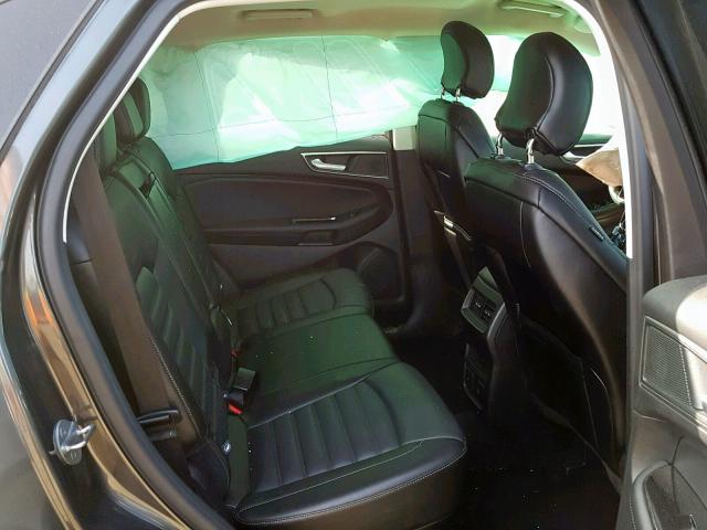 2FMTK4J83FBB94304 - 2015 FORD EDGE SEL BLACK photo 6