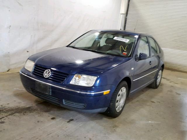 3VWRA69M55M019139 - 2005 VOLKSWAGEN JETTA GL BLUE photo 2