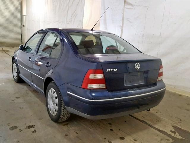 3VWRA69M55M019139 - 2005 VOLKSWAGEN JETTA GL BLUE photo 3