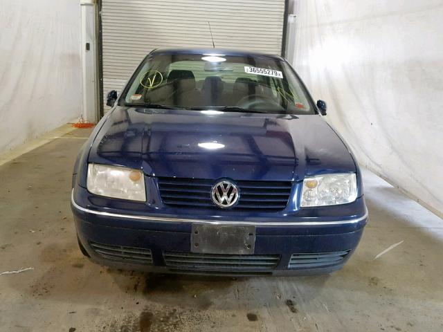 3VWRA69M55M019139 - 2005 VOLKSWAGEN JETTA GL BLUE photo 9