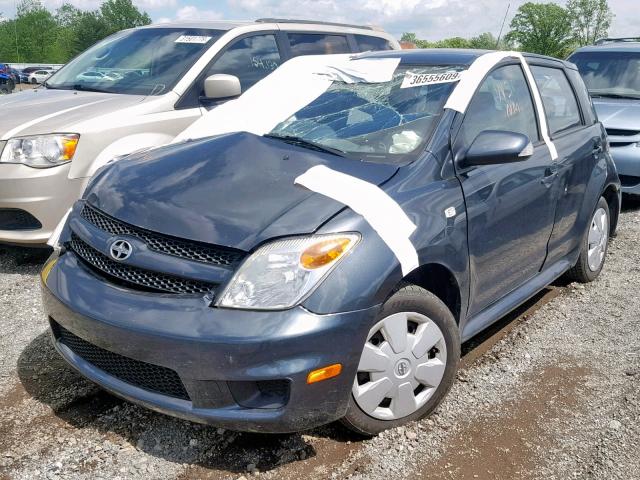 JTKKT624065018232 - 2006 TOYOTA SCION XA GRAY photo 2