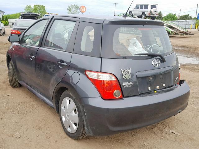 JTKKT624065018232 - 2006 TOYOTA SCION XA GRAY photo 3