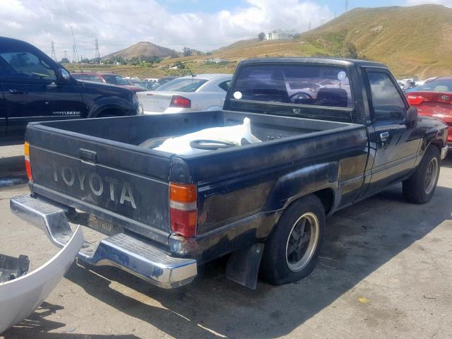 JT4RN50R5J5182934 - 1988 TOYOTA PICKUP 1/2 BLACK photo 4