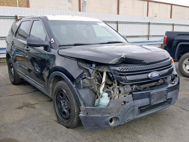 1FM5K8AR7FGB68550 - 2015 FORD EXPLORER P BLACK photo 1