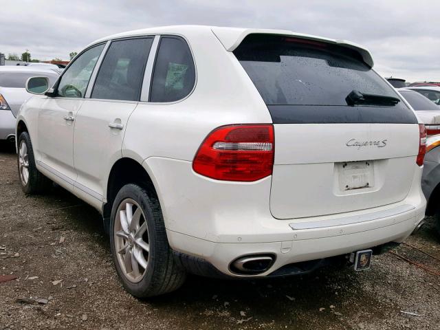 WP1AB29P79LA40452 - 2009 PORSCHE CAYENNE S WHITE photo 3