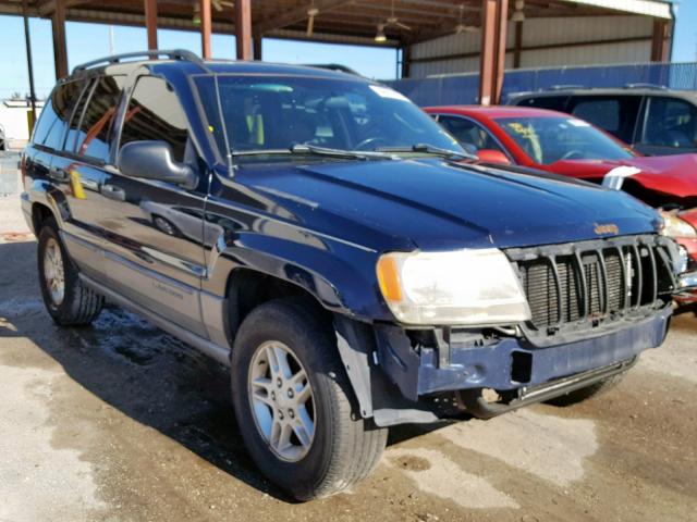 1J4GX48S64C113702 - 2004 JEEP GRAND CHER BLUE photo 1