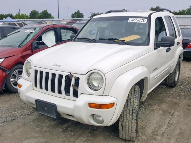 1J4GK58K14W189265 - 2004 JEEP LIBERTY LI WHITE photo 2