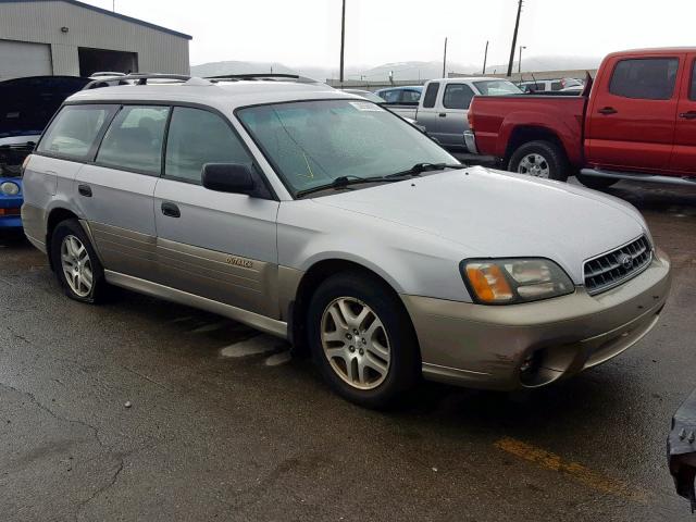 4S3BH675637617503 - 2003 SUBARU LEGACY OUT SILVER photo 1