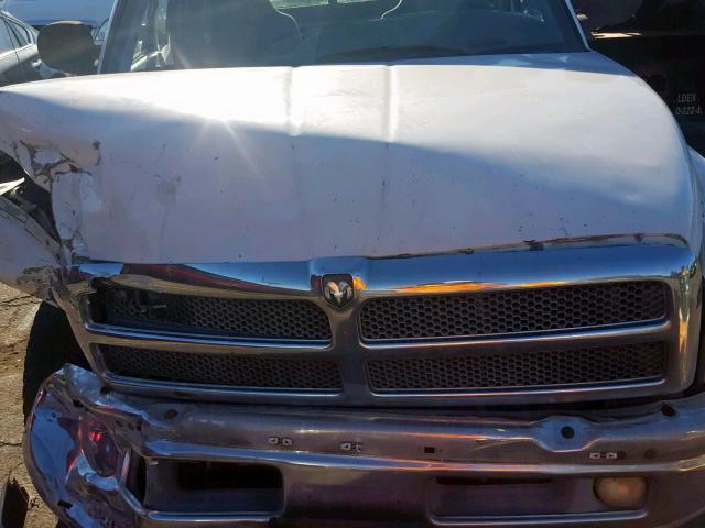 3B7KC23662M302226 - 2002 DODGE RAM 2500 WHITE photo 7