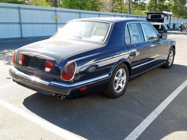 SCBLB51E8XCX02979 - 1999 BENTLEY ARNAGE BLUE photo 4