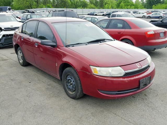 1G8AF52F84Z146188 - 2004 SATURN ION LEVEL RED photo 1