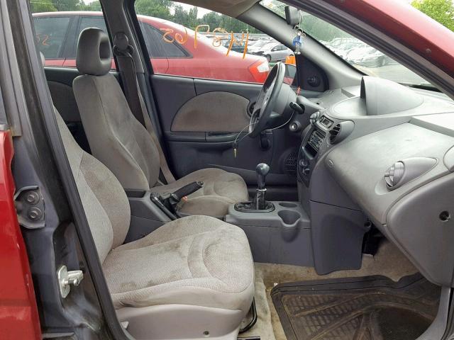 1G8AF52F84Z146188 - 2004 SATURN ION LEVEL RED photo 5