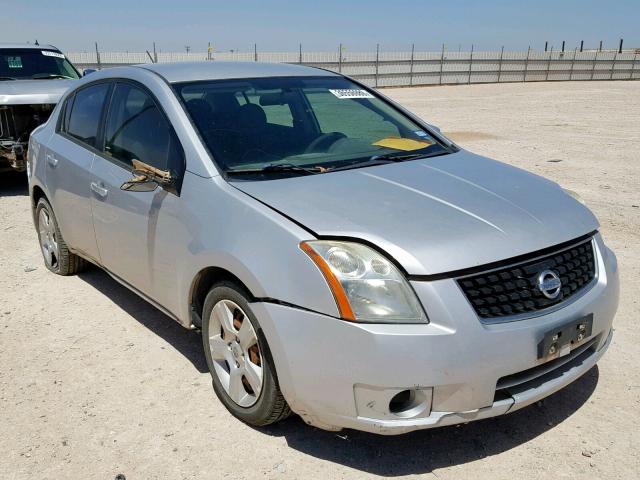 3N1AB61E98L747643 - 2008 NISSAN SENTRA 2.0 SILVER photo 1