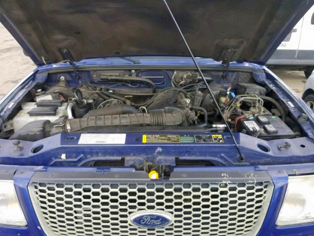 1FTYR44V23PA49119 - 2003 FORD RANGER SUP BLUE photo 7