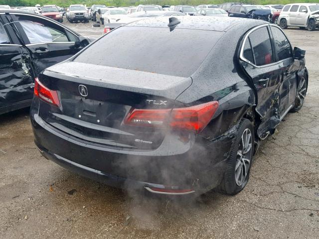 19UUB3F56GA000395 - 2016 ACURA TLX TECH BURGUNDY photo 4