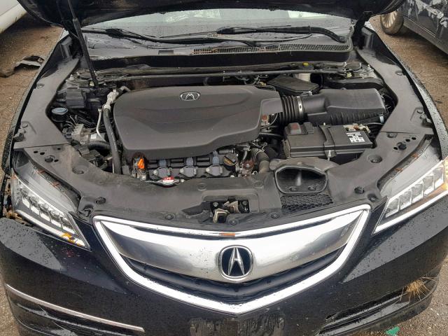 19UUB3F56GA000395 - 2016 ACURA TLX TECH BURGUNDY photo 7