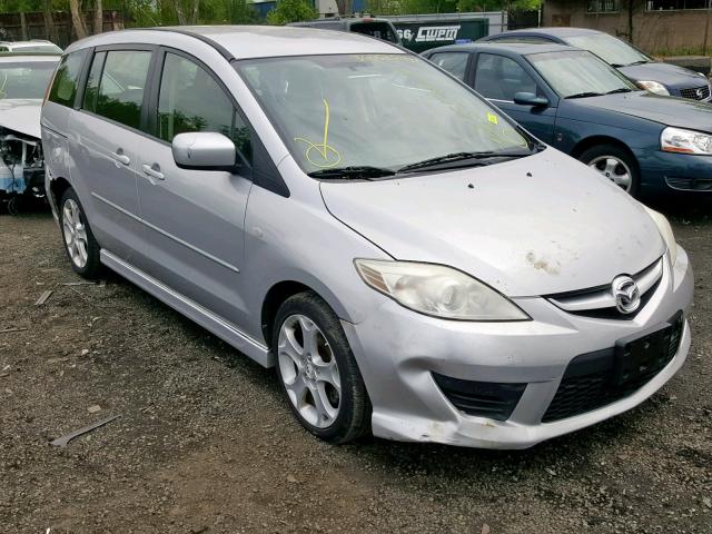 JM1CR29L690331707 - 2009 MAZDA 5 SILVER photo 1