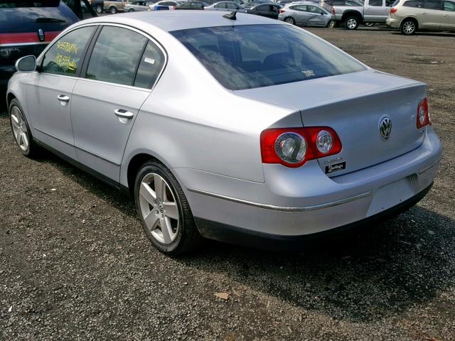 WVWAK73C78P130552 - 2008 VOLKSWAGEN PASSAT KOM SILVER photo 3