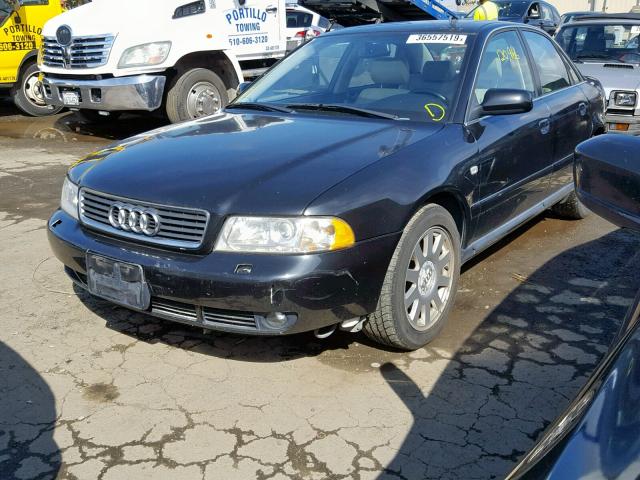 WAUDH68D61A088338 - 2001 AUDI A4 2.8 QUA BLACK photo 2