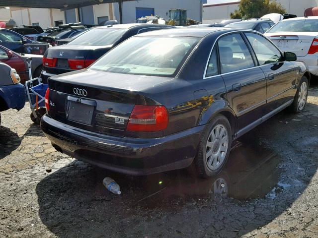 WAUDH68D61A088338 - 2001 AUDI A4 2.8 QUA BLACK photo 4