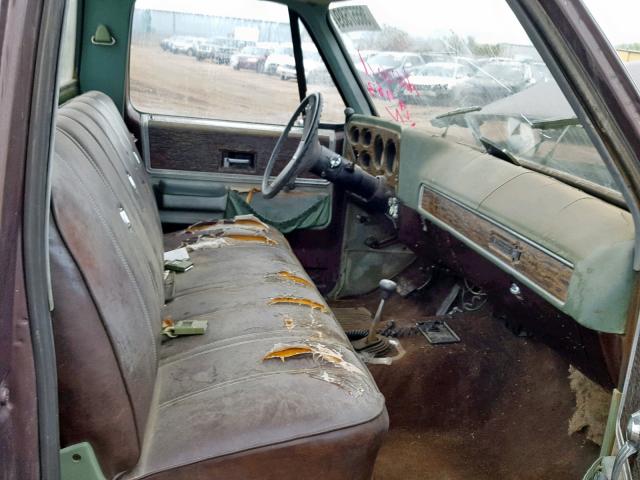 CKL146Z128983 - 1976 CHEVROLET LUV BROWN photo 5