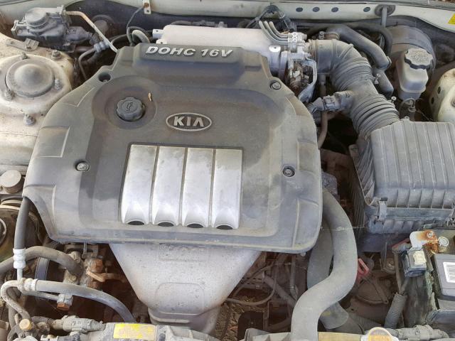 KNAGD126325164579 - 2002 KIA OPTIMA MAG CREAM photo 7