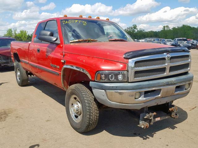 3B7KF23Z9XG186804 - 1999 DODGE RAM 2500 RED photo 1