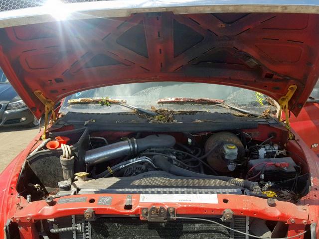 3B7KF23Z9XG186804 - 1999 DODGE RAM 2500 RED photo 7