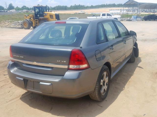 1G1ZU64824F171939 - 2004 CHEVROLET MALIBU MAX 灰色 照片 4
