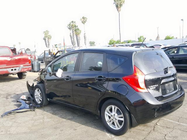 3N1CE2CP5EL372935 - 2014 NISSAN VERSA NOTE BLACK photo 3