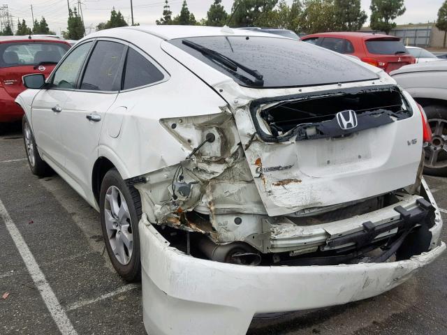 5J6TF1H56CL002141 - 2012 HONDA CROSSTOUR WHITE photo 3