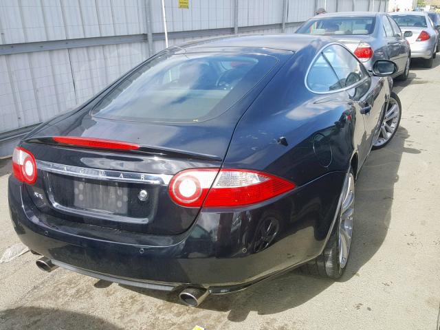 SAJWA43B775B09357 - 2007 JAGUAR XK BLACK photo 4