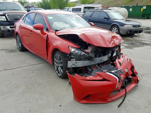 JTHCM1D2XG5007231 - 2016 LEXUS IS 300 RED photo 1