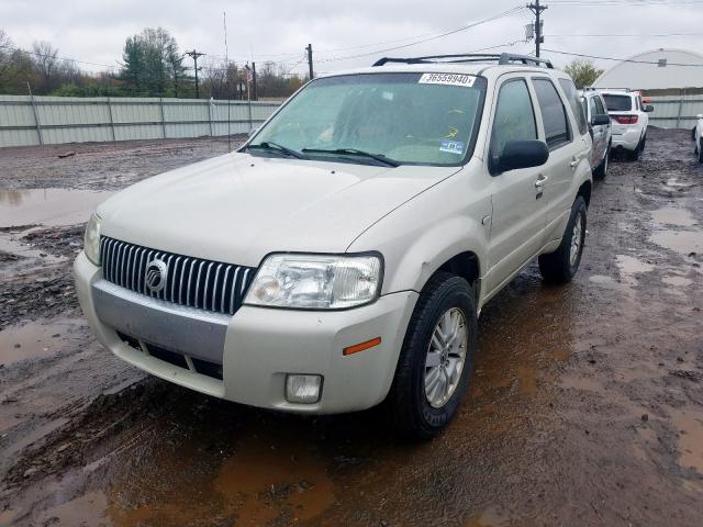 4M2YU91167KJ03337 - 2007 MERCURY MARINER LUXURY  photo 2