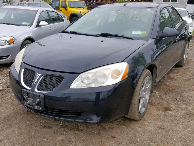 1G2ZG58B274175220 - 2007 PONTIAC G6 BASE BLACK photo 2