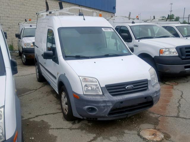 NM0LS7AN9DT139927 - 2013 FORD TRANSIT CO WHITE photo 1