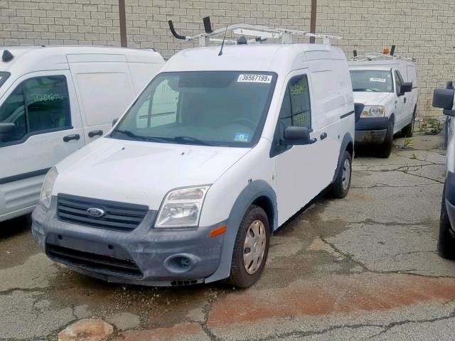 NM0LS7AN9DT139927 - 2013 FORD TRANSIT CO WHITE photo 2