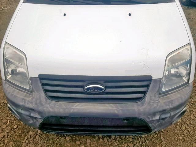 NM0LS7AN9DT139927 - 2013 FORD TRANSIT CO WHITE photo 7