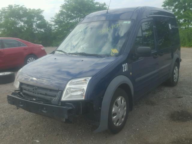 NM0KS9BN5AT014537 - 2010 FORD TRANSIT CO BLUE photo 2