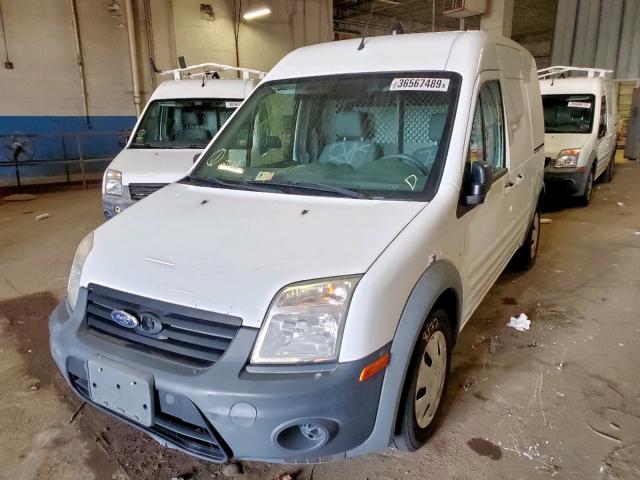 NM0LS7AN2DT148260 - 2013 FORD TRANSIT CO WHITE photo 2