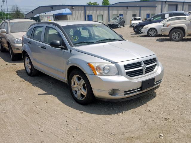 1B3HB48B27D380599 - 2007 DODGE CALIBER SX SILVER photo 1