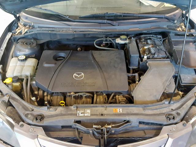 JM1BK323851219074 - 2005 MAZDA 3 S GRAY photo 7