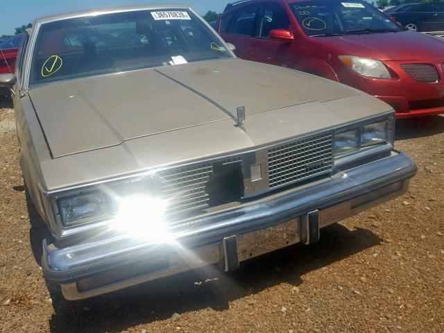 1G3AR69A9DM319727 - 1983 OLDSMOBILE CUTLASS SU SILVER photo 9