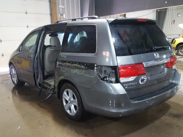 5FNRL38978B007351 - 2008 HONDA ODYSSEY TO GRAY photo 3