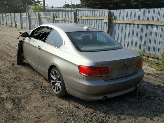 WBAWC73598E065524 - 2008 BMW 335 XI SILVER photo 3