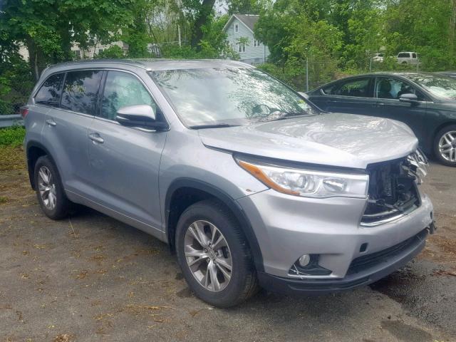 5TDJKRFH0FS212340 - 2015 TOYOTA HIGHLANDER GRAY photo 1