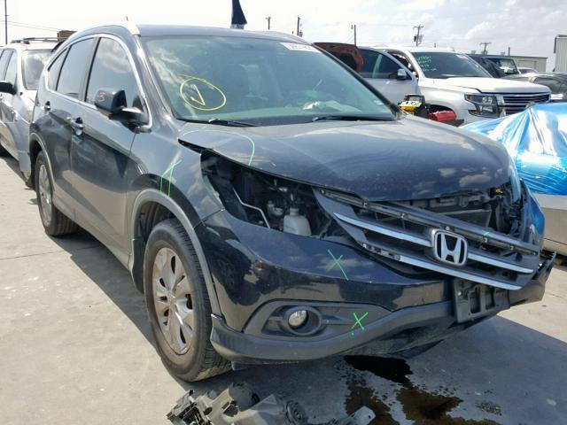 2HKRM3H73DH515484 - 2013 HONDA CR-V EXL BLACK photo 1