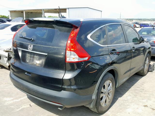 2HKRM3H73DH515484 - 2013 HONDA CR-V EXL BLACK photo 4